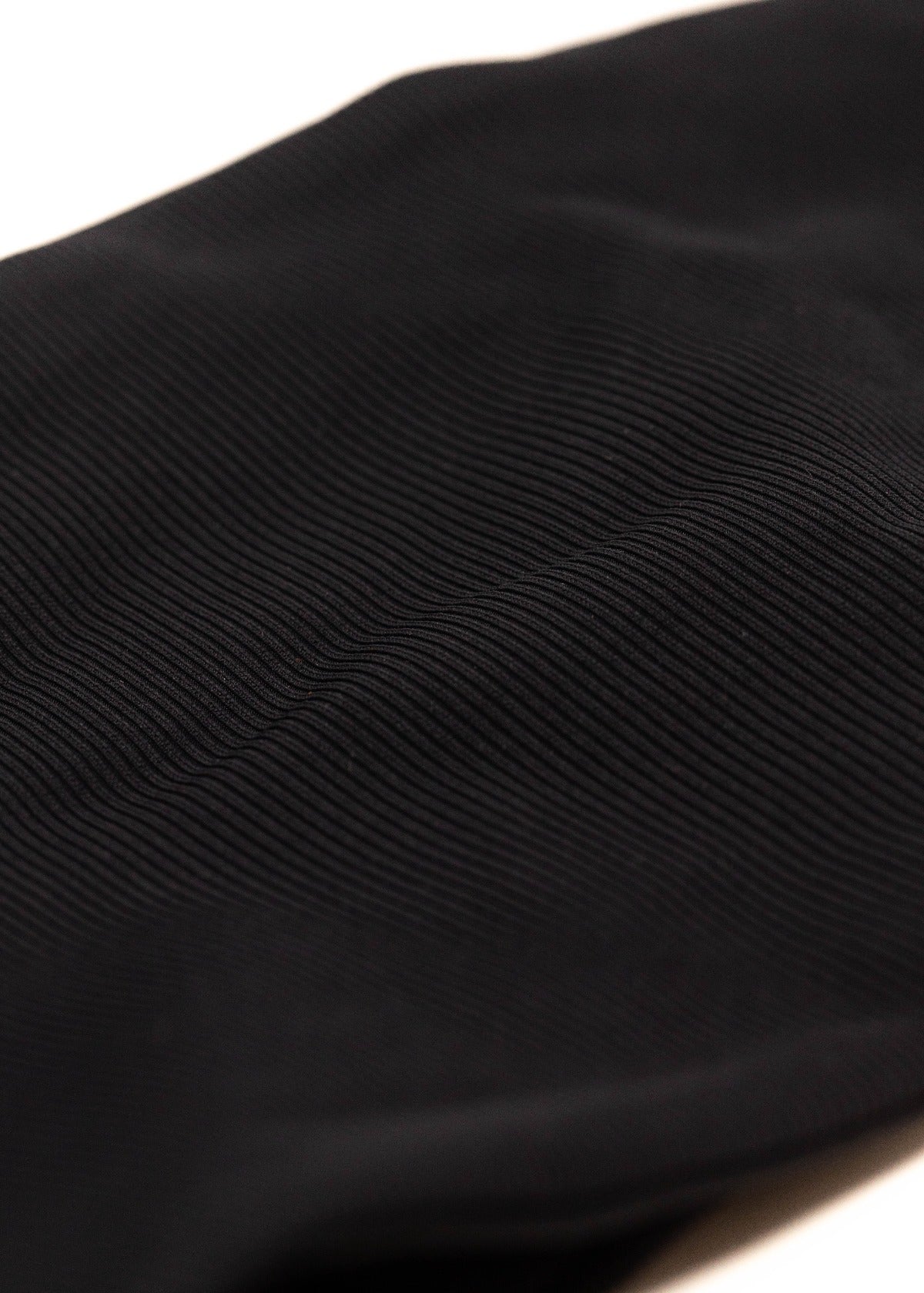 Black Sustainable Swimwear Fabric