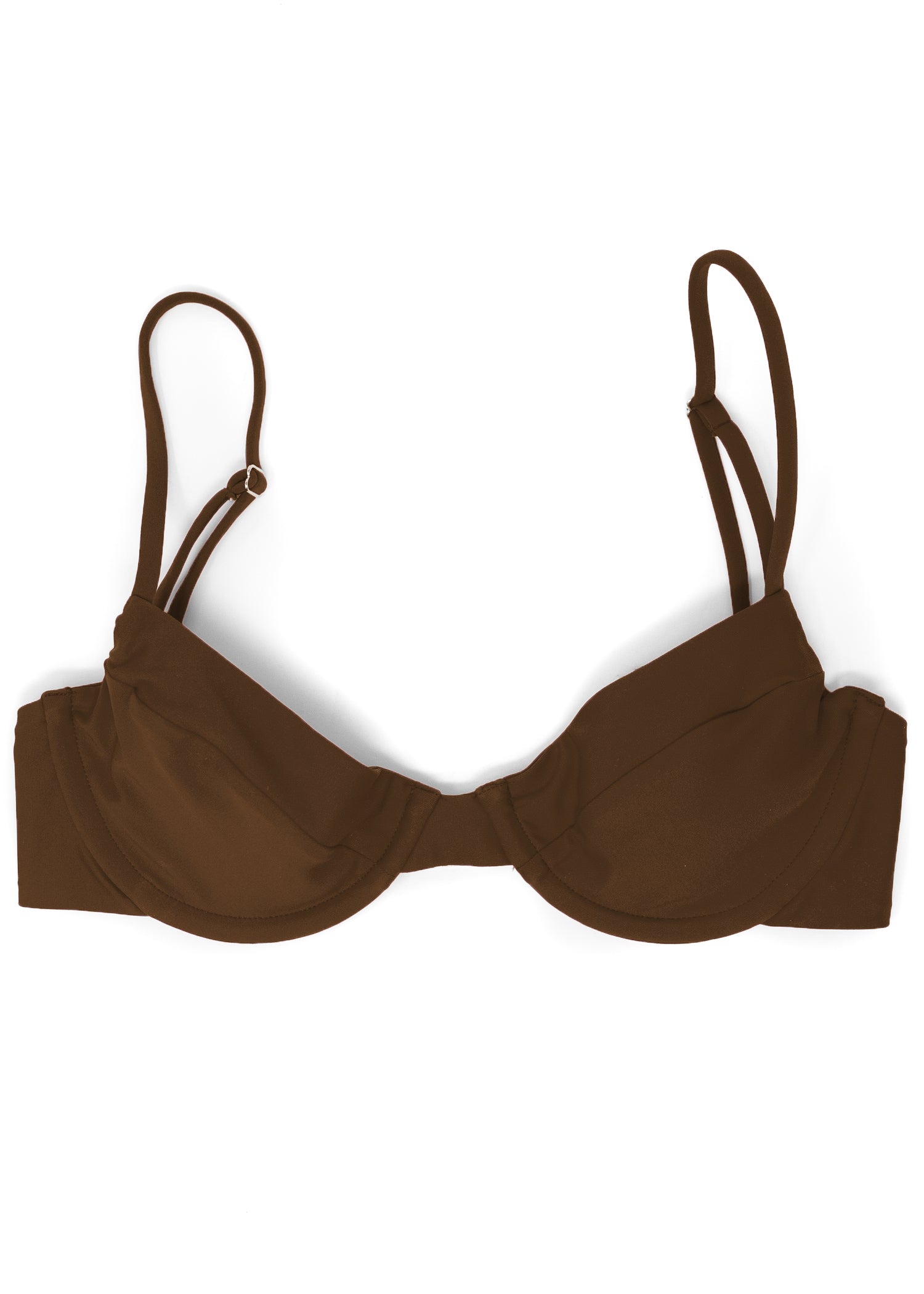 Leila Bikini Top X Espresso – Sundaze Bikinis