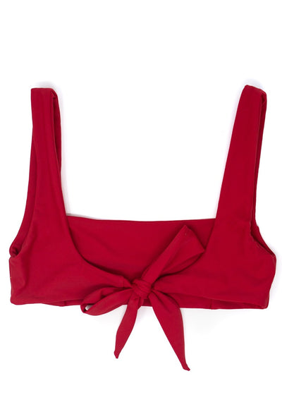 Red Sporty Bikini Top Hawaii 