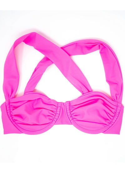 Hot Pink Hawaii Sustainable Underwire Bikini Top